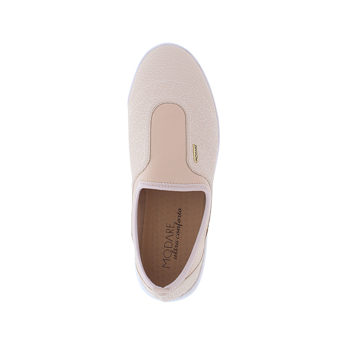 Women Fashion Sneaker No Laces Modare 7339.101 in Cream