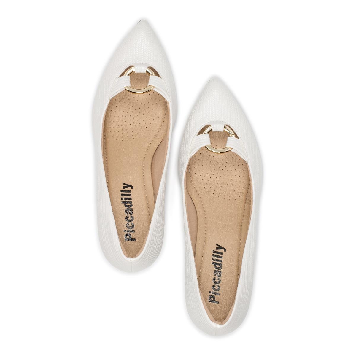 Piccadilly 745042-965 Women Classic White Shoe
