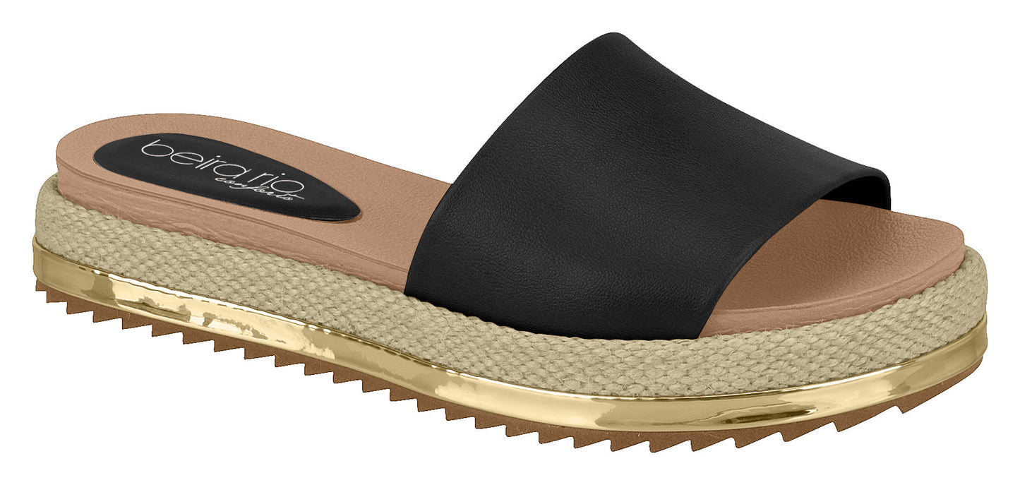 Modare 8354.800 Women Fashion Platform Slipper in Black