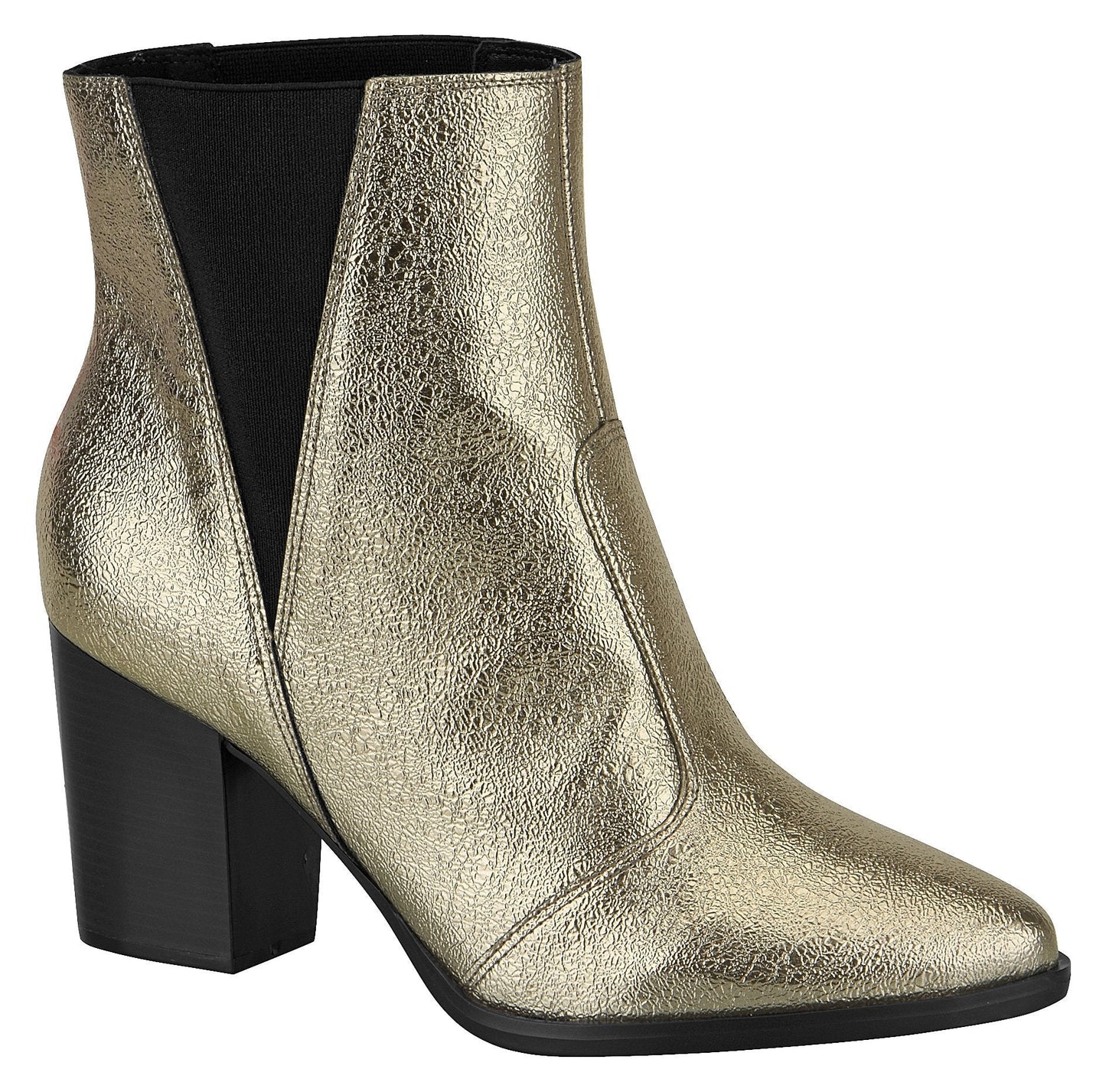 Vizzano 9042.418 Women Fashion Chelsey Comfortable Ankle Boot in Metal