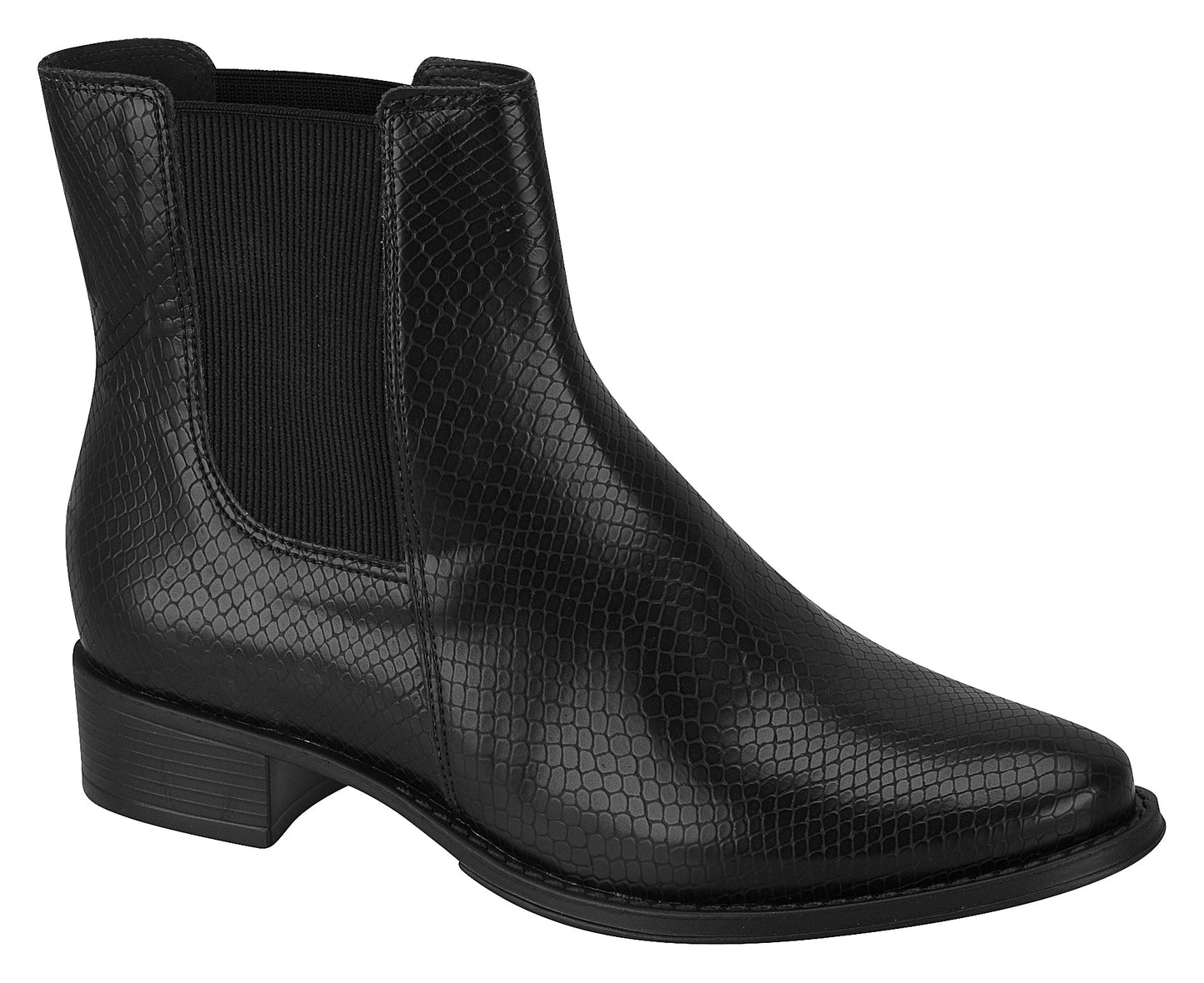 Beira Rio 9045.232 Women Fashion Comfortable Ankle Boot in Black