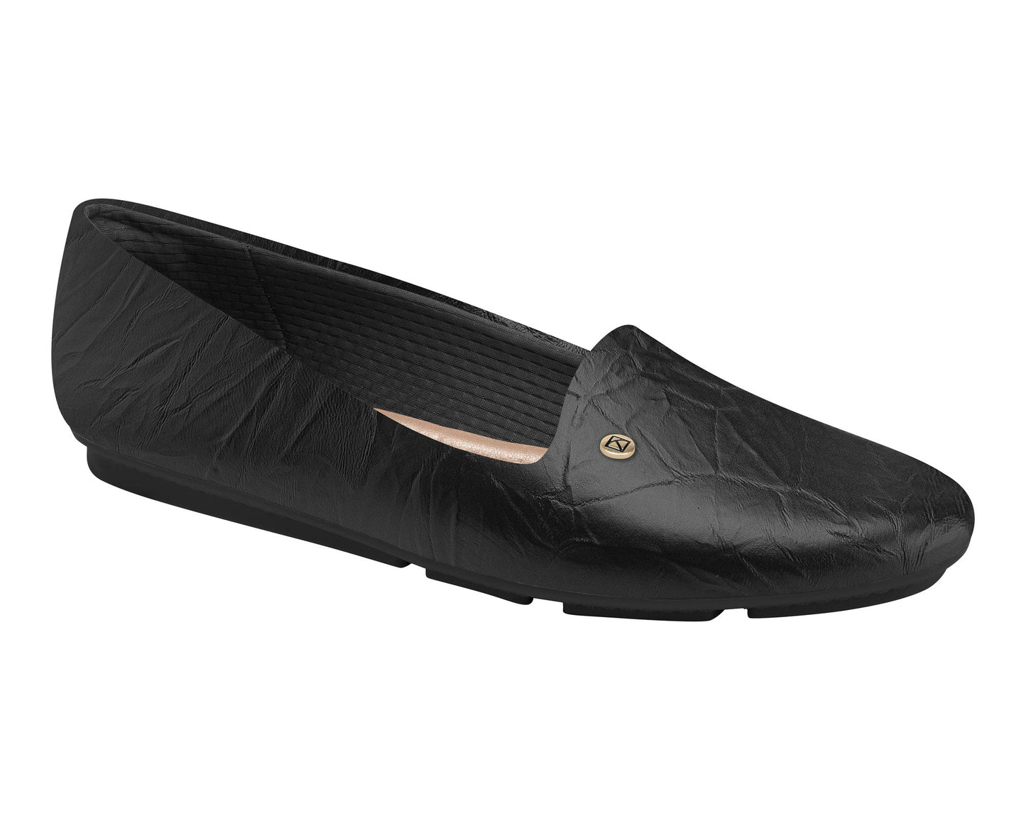 Piccadilly Ref: 122007-14 Moccasin Flat - Experience Class and Comfort with Soft Travel Footwear Black