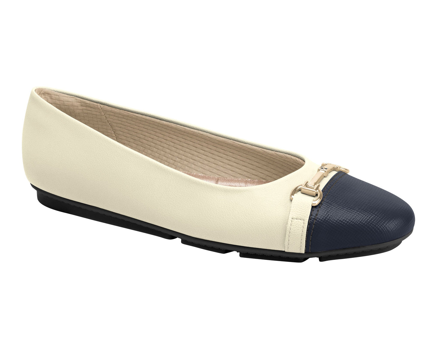 Piccadilly Ref: 122019-02 Ballet Flat is a soft shoe featuring a flexible sole with additional padding for enhanced comfort