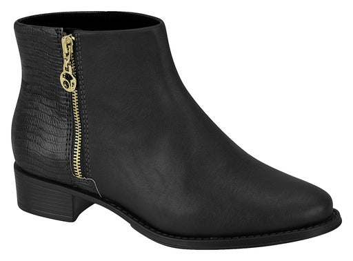 Beira Rio 9045.231 Women Fashion Comfortable Ankle Boot in Black