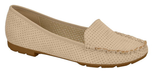 Beira Rio 4121.300-1225 Women Flat Moccasin in Beige