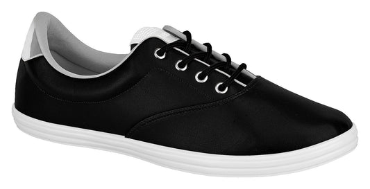 Beira Rio 4145.116-1214 Women Sneaker Tennis in Black Silver