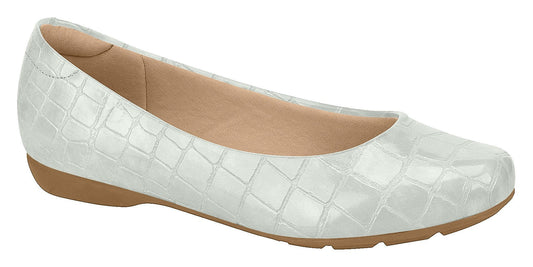 Beira Rio 7016.300-1226 Women Flat Travel Casual Shoe in Ice