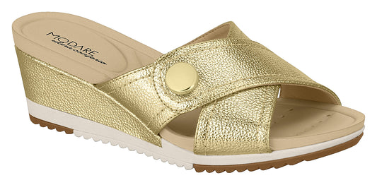 Modare 7123.104 Women Fashion Slipper in Golden