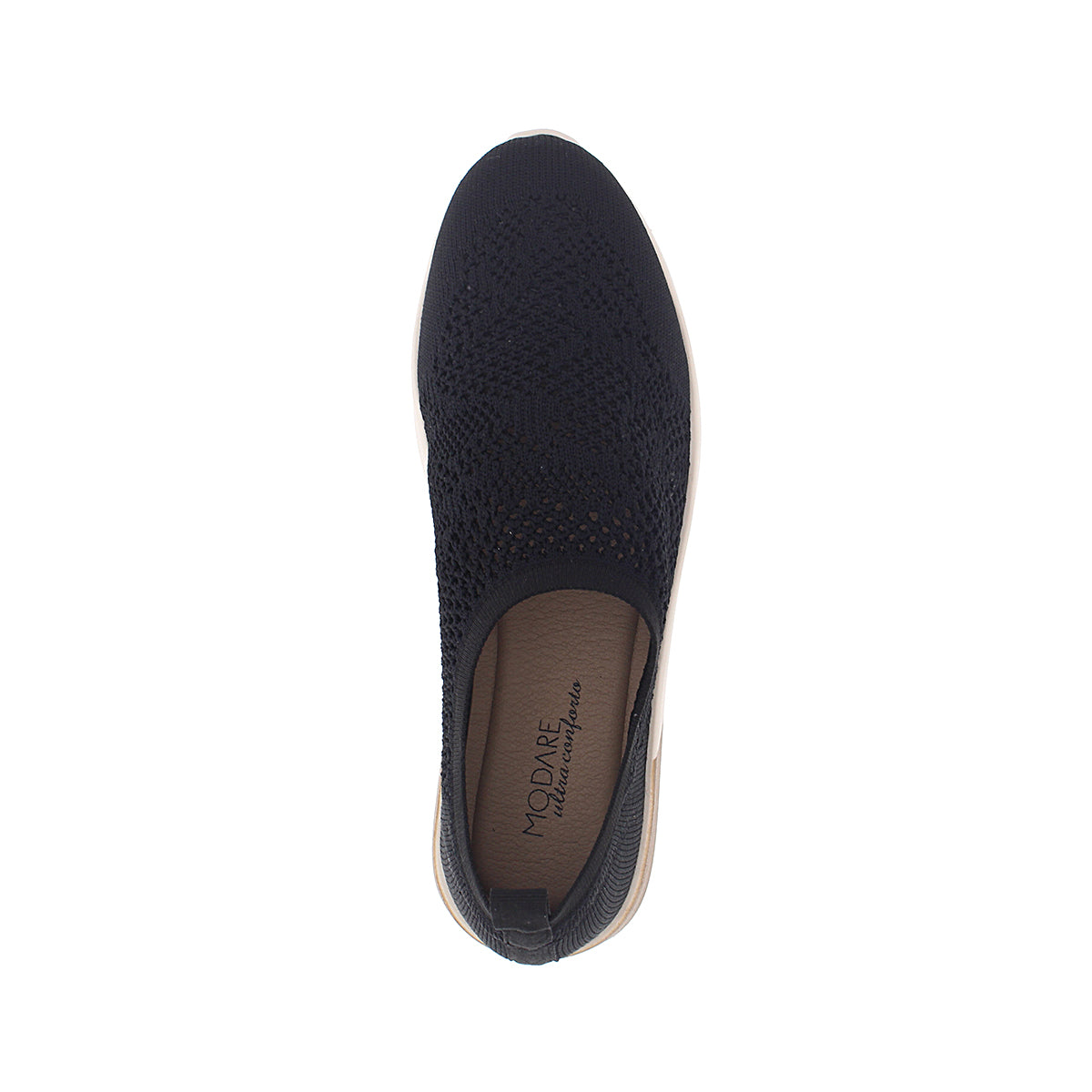 Modare 7345.102 Women Sporty Mesh Tennis Shoe in Black