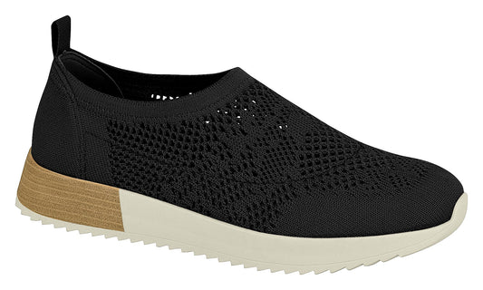 Modare 7345.102 Women Sporty Mesh Tennis Shoe in Black