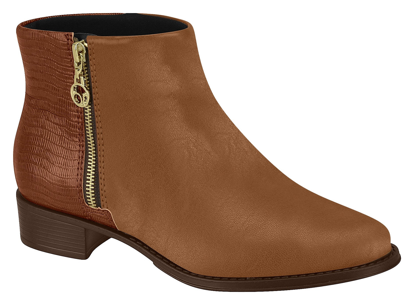 Beira Rio 9045.231 Women Fashion Comfortable Ankle Boot in Coffee