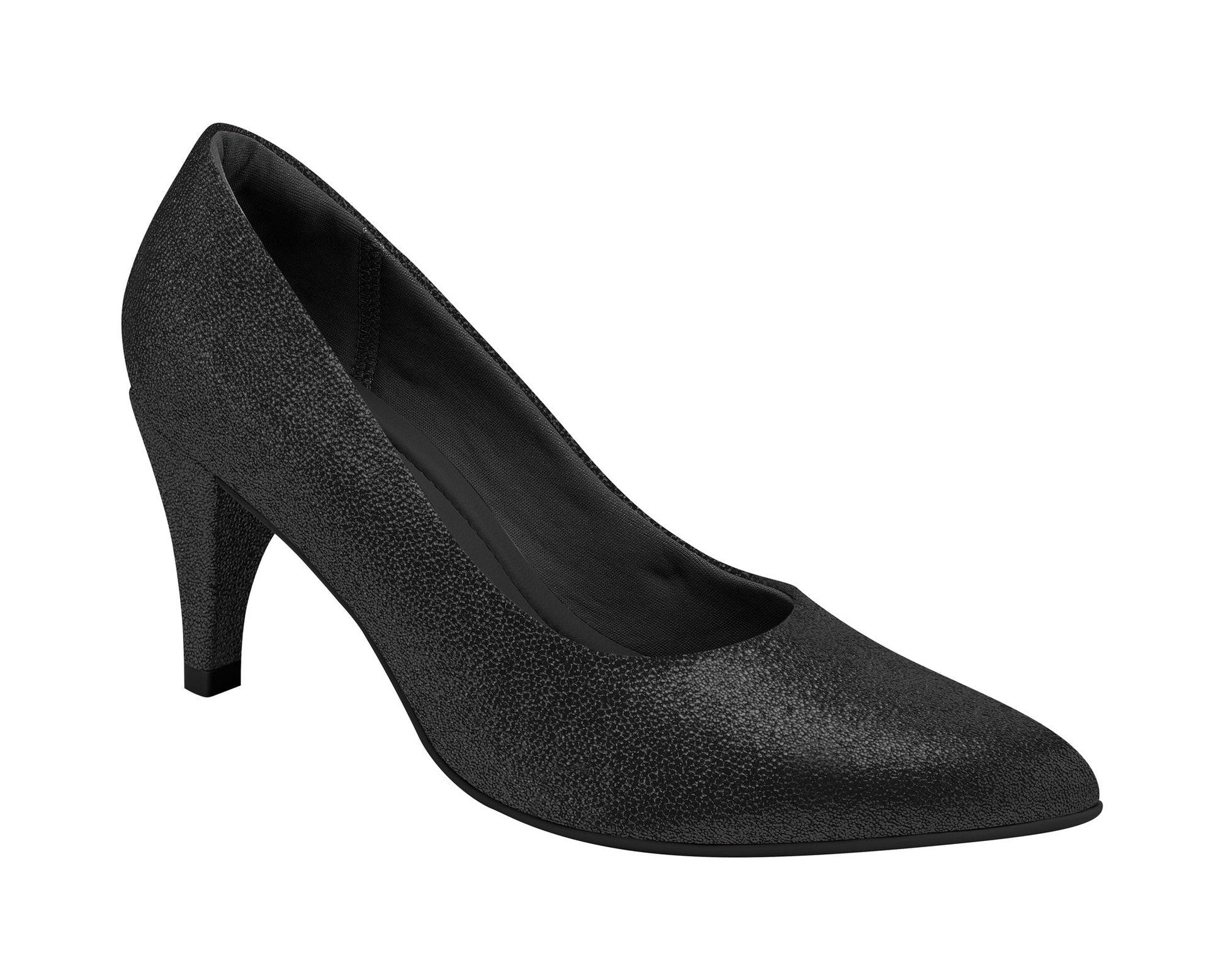 Sparkly Lux Black Heels